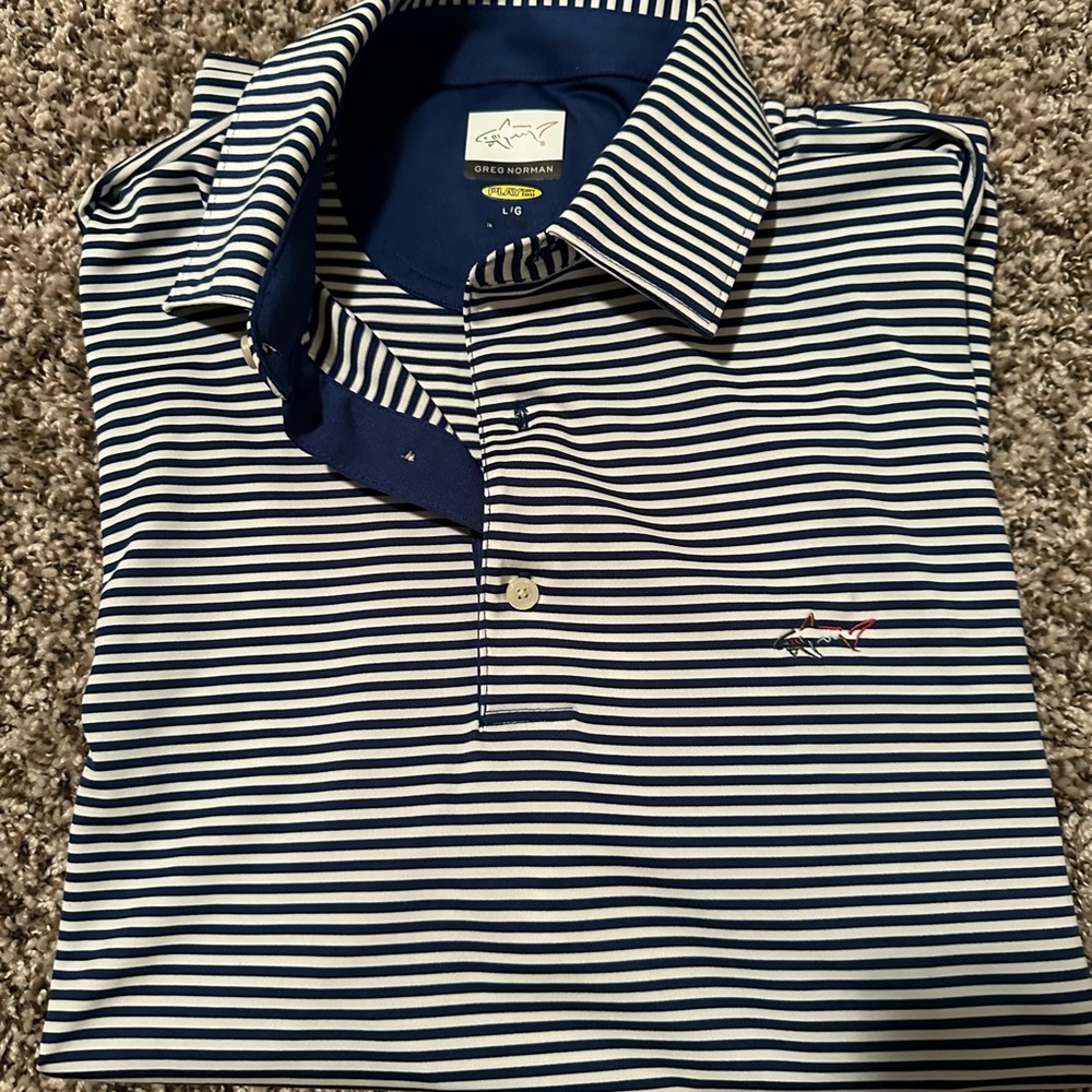 Greg Norman Polo Shirt Sz M